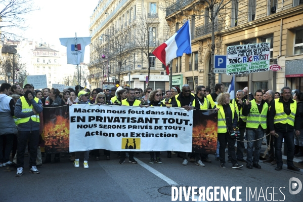 Manifestation du Samedi 11 01 2020 à Marseille