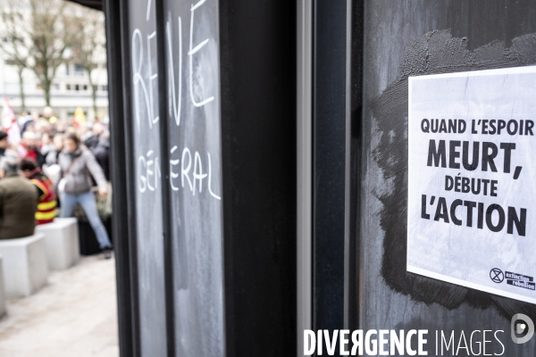 Manifestation contre la réforme des retraites