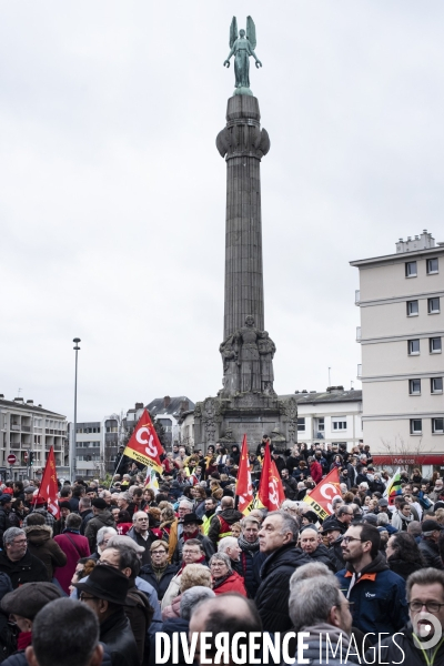 Manifestation contre la réforme des retraites