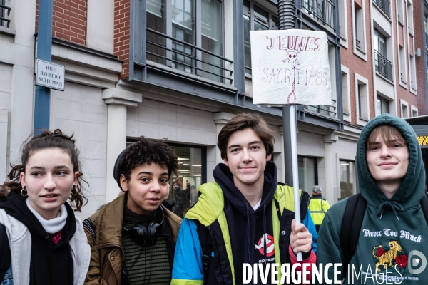 Manifestation contre la réforme des retraites