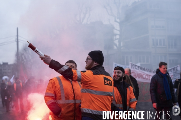 Manifestation contre la réforme des retraites