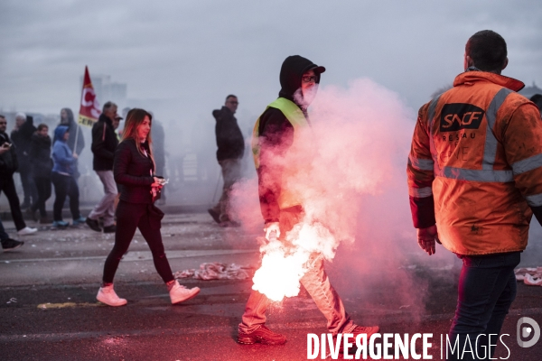 Manifestation contre la réforme des retraites