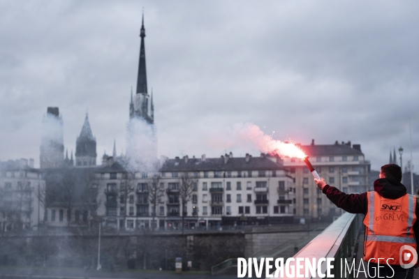 Manifestation contre la réforme des retraites