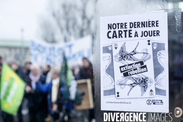 Manifestation contre la réforme des retraites