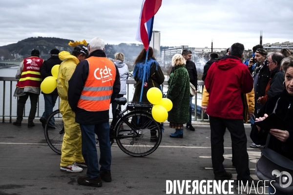 Manifestation contre la réforme des retraites