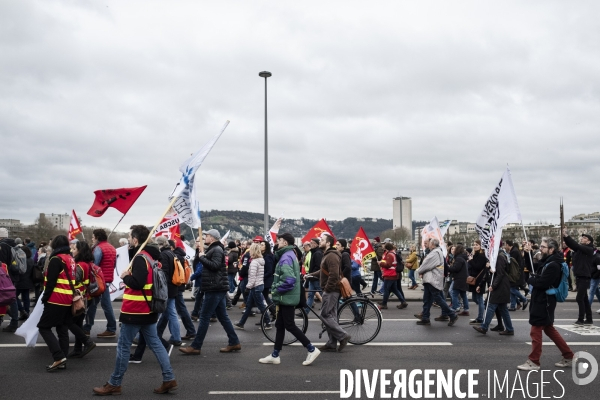 Manifestation contre la réforme des retraites