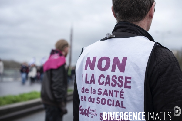 Manifestation contre la réforme des retraites
