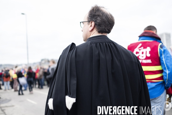 Manifestation contre la réforme des retraites