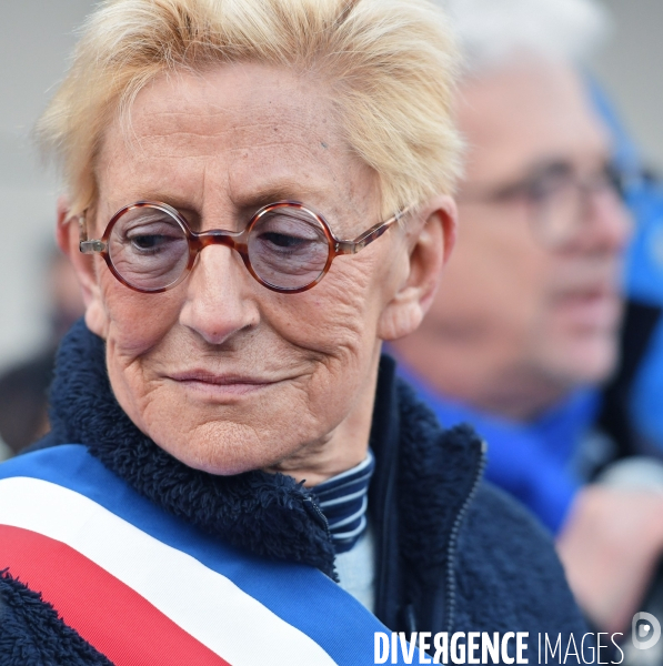 Marche blanche en hommage à Cédric Chouviat