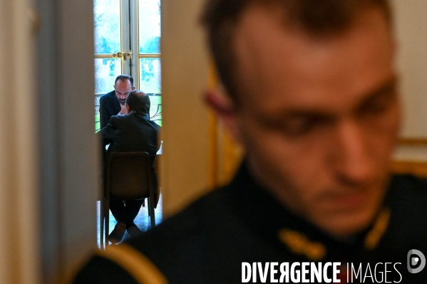 Réforme des retraites, négociations à Matignon.