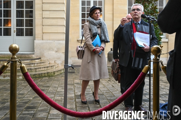 Réforme des retraites, négociations à Matignon.