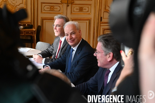 Réforme des retraites, négociations à Matignon.