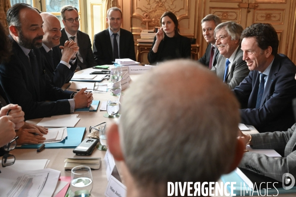 Réforme des retraites, négociations à Matignon.