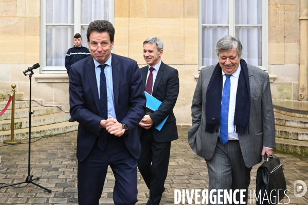 Réforme des retraites, négociations à Matignon.