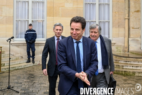 Réforme des retraites, négociations à Matignon.