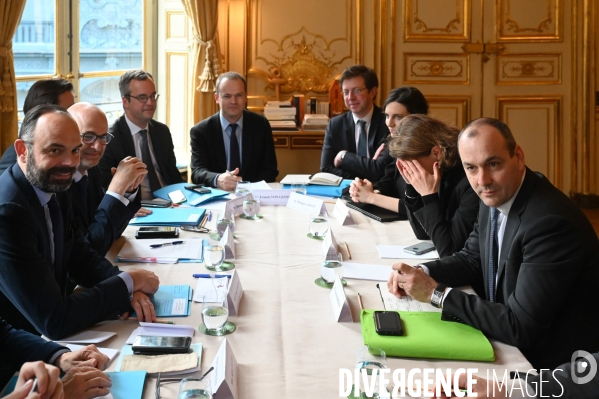 Réforme des retraites, négociations à Matignon.