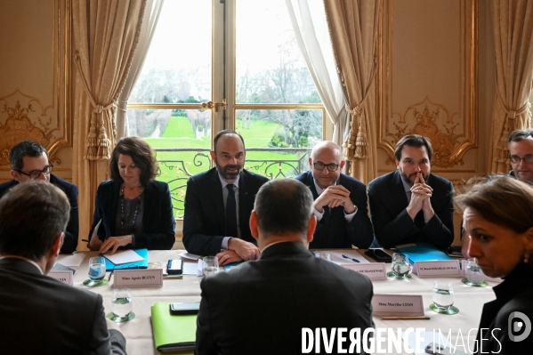 Réforme des retraites, négociations à Matignon.