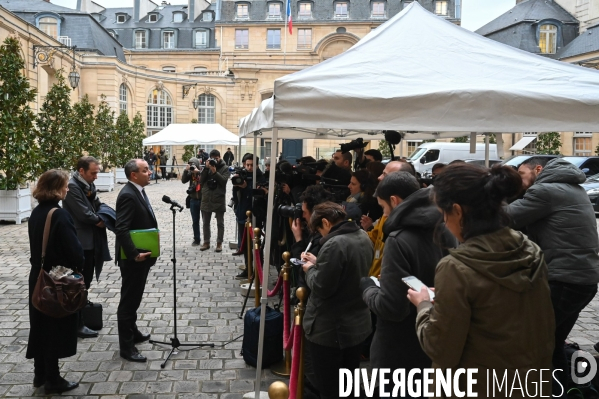 Réforme des retraites, négociations à Matignon.