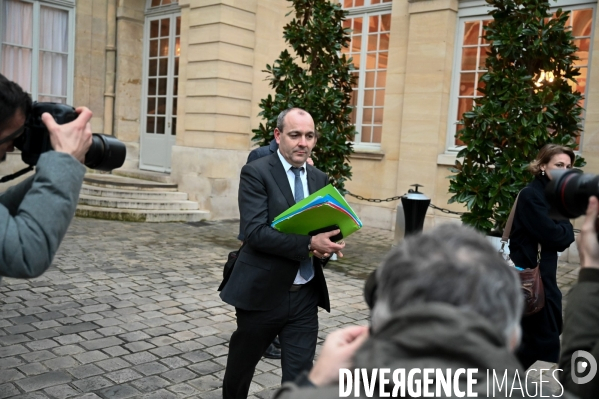 Réforme des retraites, négociations à Matignon.