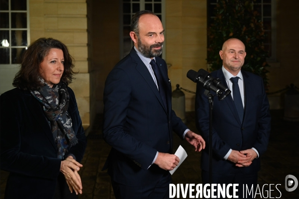 Réforme des retraites, négociations à Matignon.