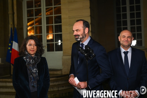 Réforme des retraites, négociations à Matignon.