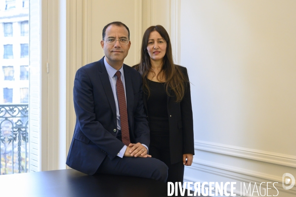 Moez-Alexandre et Soraya Zouari  homme et femme d affaires