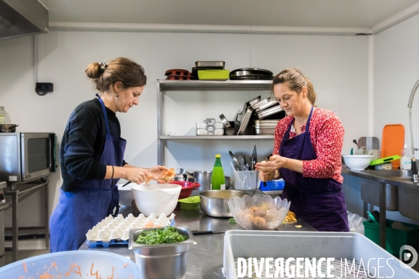 Une cantine dans la Pampa bretonne