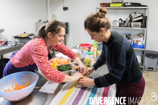 Une cantine dans la Pampa bretonne