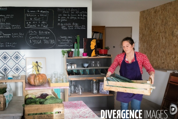 Une cantine dans la Pampa bretonne