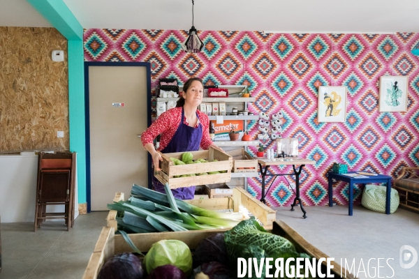 Une cantine dans la Pampa bretonne