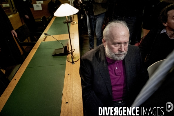Bernard Preynat, jugé au tribunal pour agressions sexuelles sur mineurs.