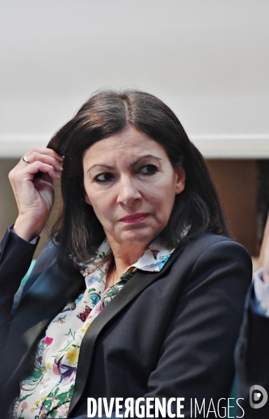 Déplacement d Anne Hidalgo sur le thème du climat