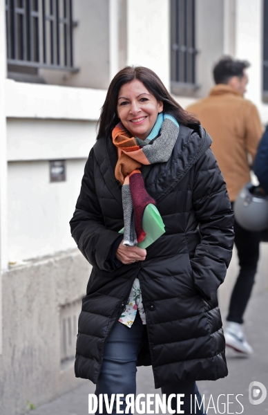 Déplacement d Anne Hidalgo sur le thème du climat