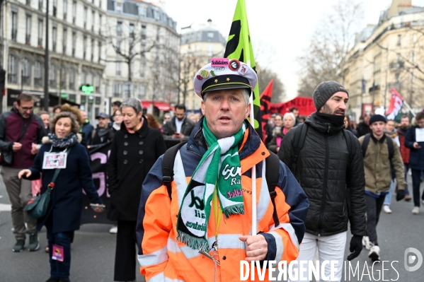 Manifestation contre la réforme des retraites