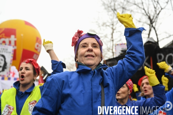 Manifestation contre la réforme des retraites