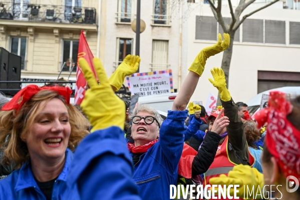 Manifestation contre la réforme des retraites