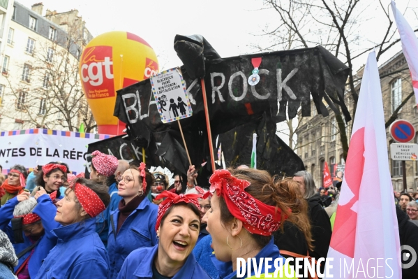 Manifestation contre la réforme des retraites