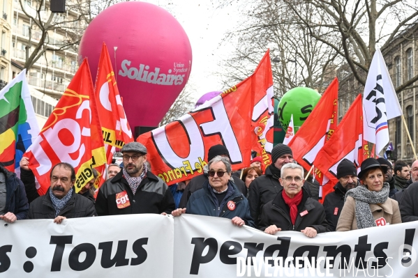 Manifestation contre la réforme des retraites