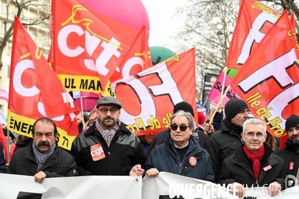 Manifestation contre la réforme des retraites