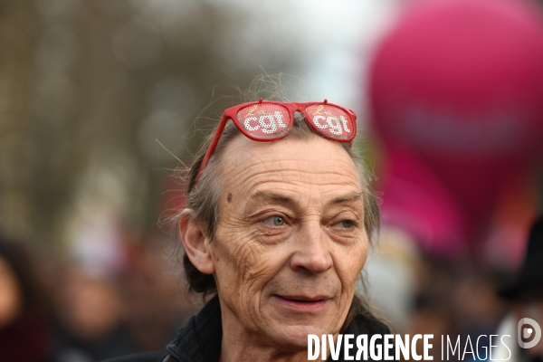 Manifestation contre la réforme des retraites