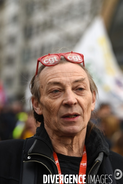 Manifestation contre la réforme des retraites