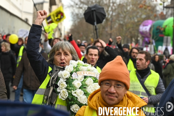 Manifestation contre la réforme des retraites