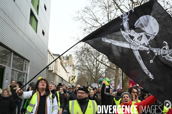 Manifestation contre la réforme des retraites