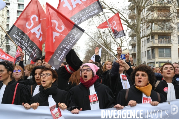 Manifestation contre la réforme des retraites