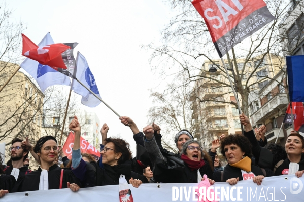 Manifestation contre la réforme des retraites