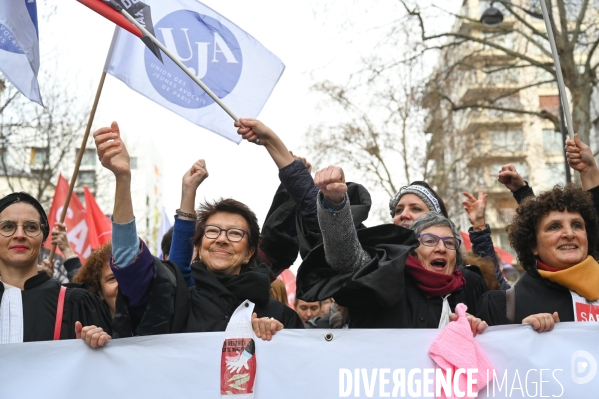 Manifestation contre la réforme des retraites