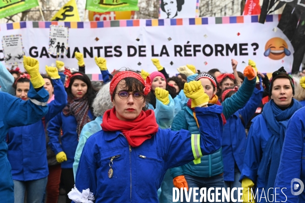 Manifestation contre la réforme des retraites