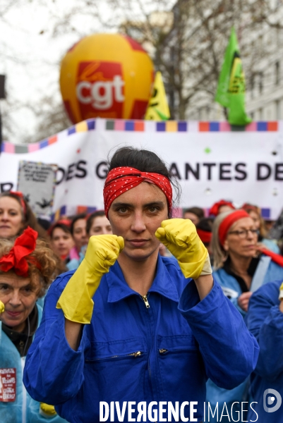 Manifestation contre la réforme des retraites