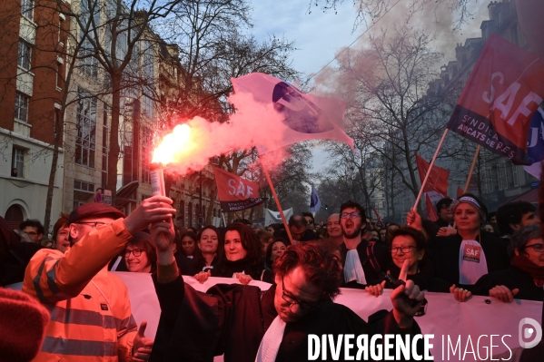 Manifestation contre la réforme des retraites