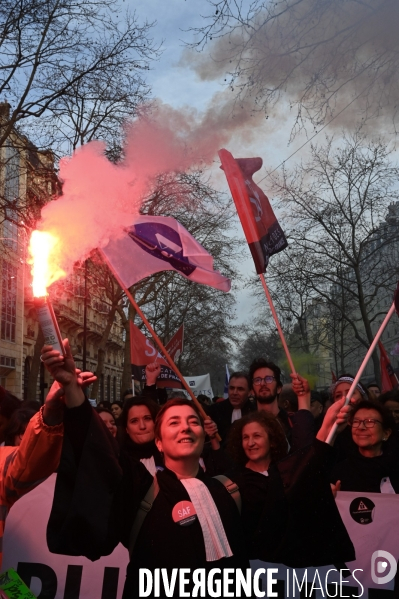 Manifestation contre la réforme des retraites